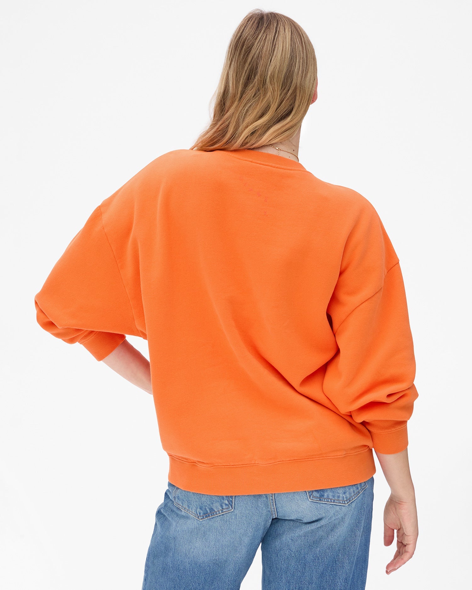 Clare V. Beaucoup Cool Oversized Sweatshirt Zucca
