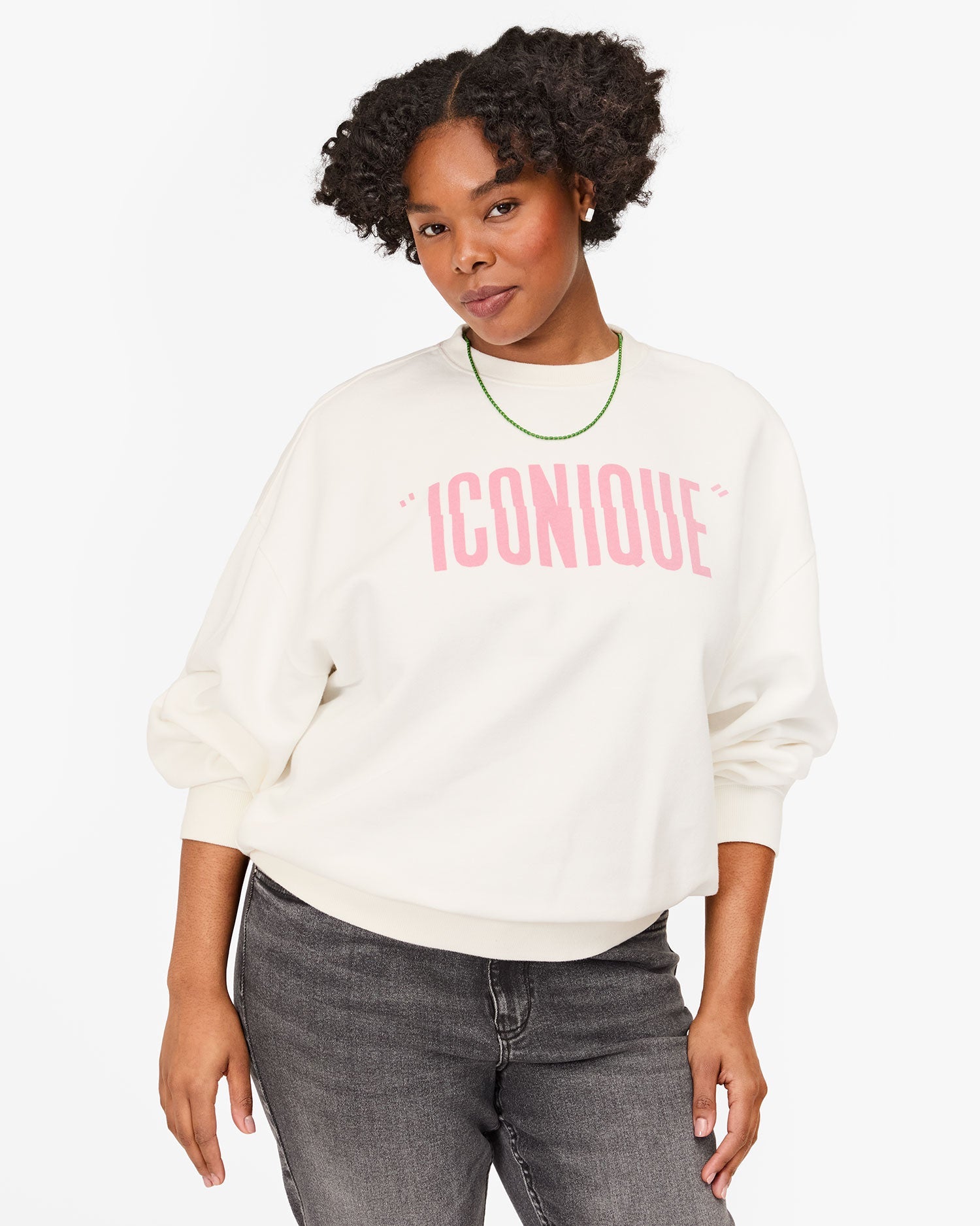 Clare V. Iconique Oversized Sweatshirt