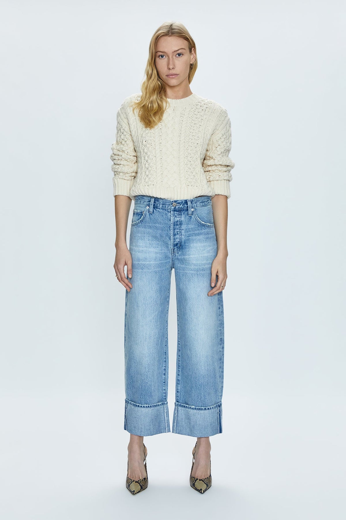 PISTOLA Ryder Cuffed Jeans