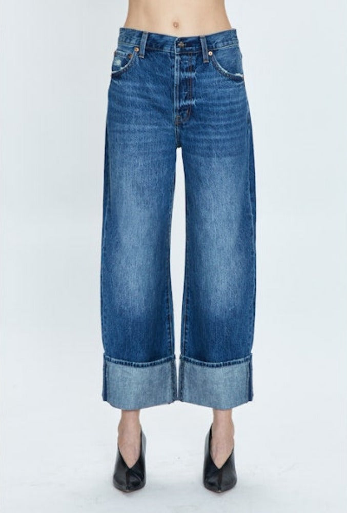 PISTOLA Ryder Cuffed Jeans in Fulton