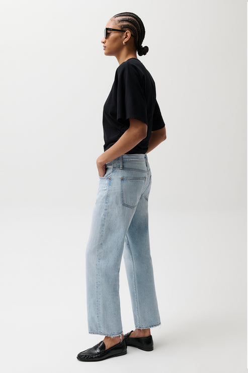 
PISTOLA Lexi Mid Rise Bowed Straight in Dolce Vita Vintage
