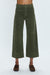 PISTOLA Penny High Rise Wide Leg Crop in Martini