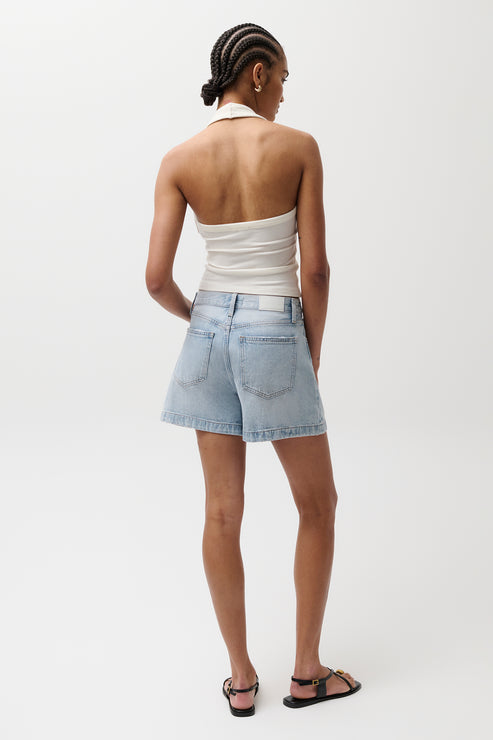 PISTOLA Saige High Rise A-Line Short in Berkeley