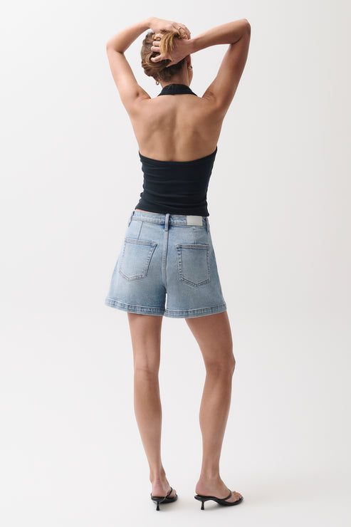 PISTOLA AOKI High Rise A-Line Short w/ Detail