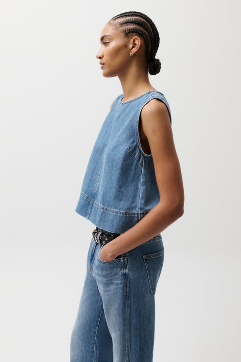 PISTOLA Rue Pop Over Swing Shirt