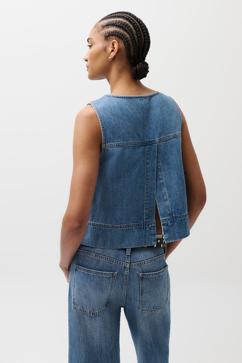 PISTOLA Rue Pop Over Swing Shirt