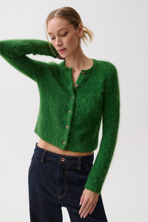 PISTOLA Yara Alpaca Blend Shrunken Cardigan