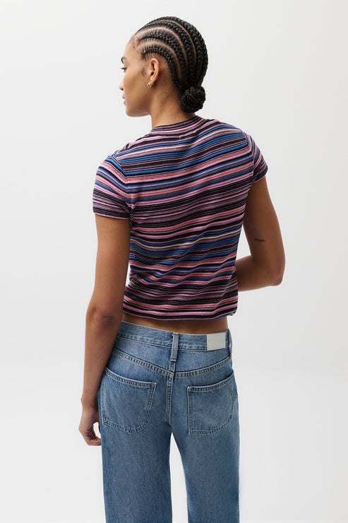 PISTOLA Selene Short Sleeve Sweater Tee
