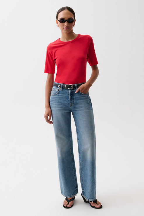 PISTOLA Harlowe Relaxed Baggy in Serpentine Vintage