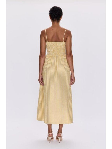 PISTOLA Bianca Shirred Bodice Dress