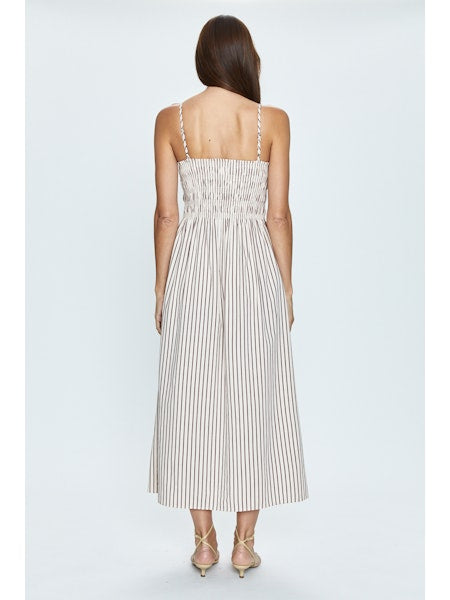 PISTOLA Bianca Shirred Bodice Dress