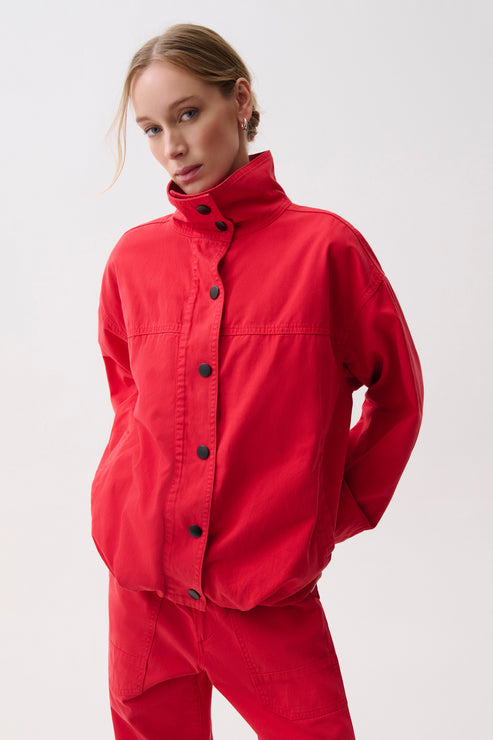 PISTOLA Liberty Funnel Neck Jacket Negroni
