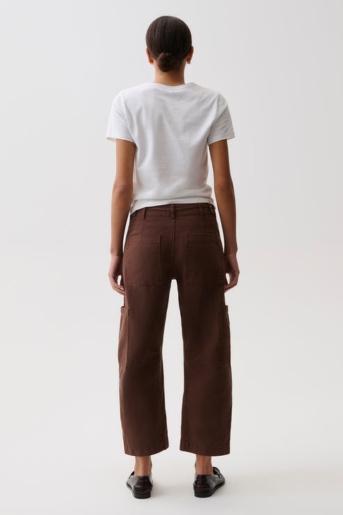 PISTOLA Sabrina Curved Utility Pant in Lindt