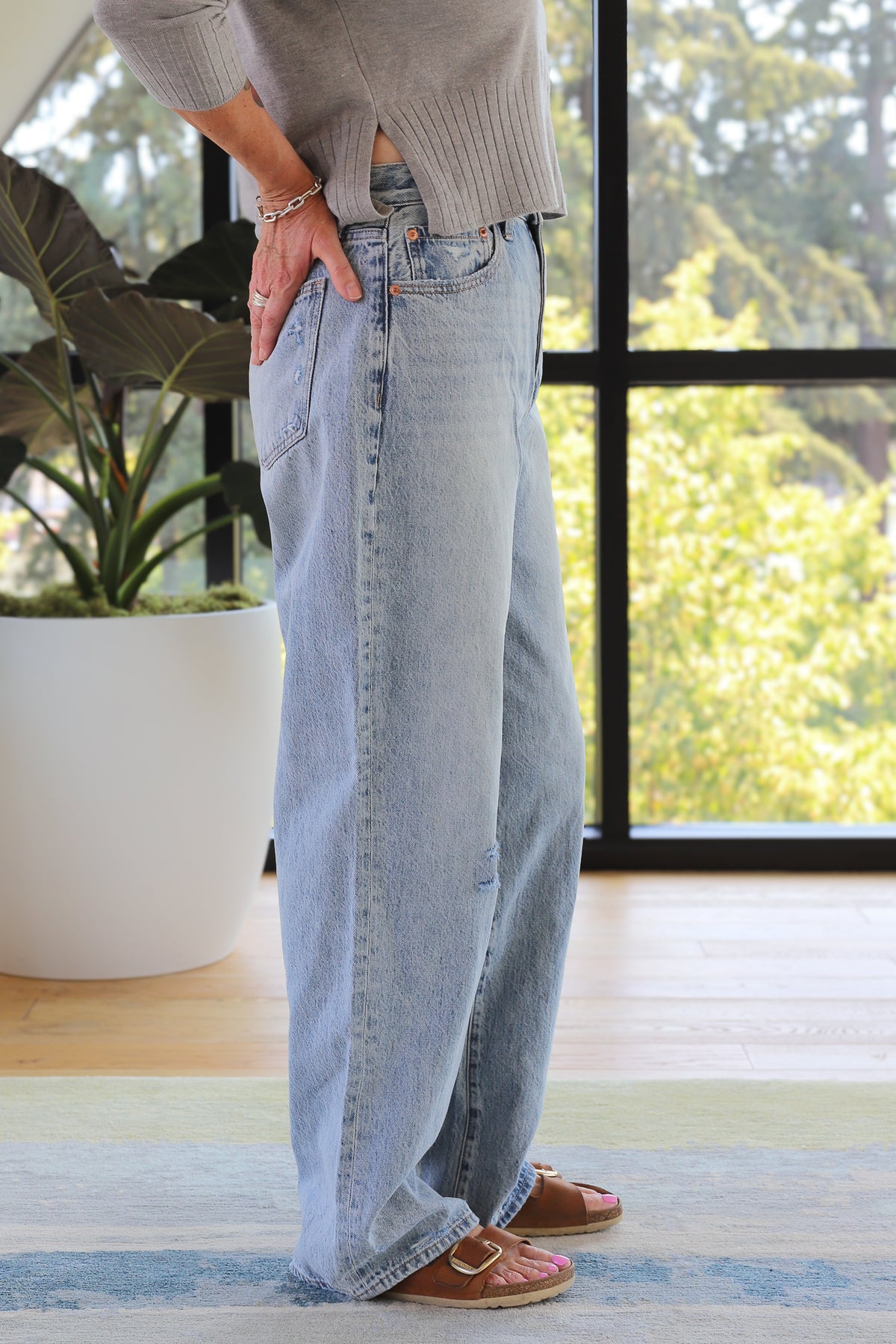 PISTOLA Grayson Jeans in Escapade Distressed
