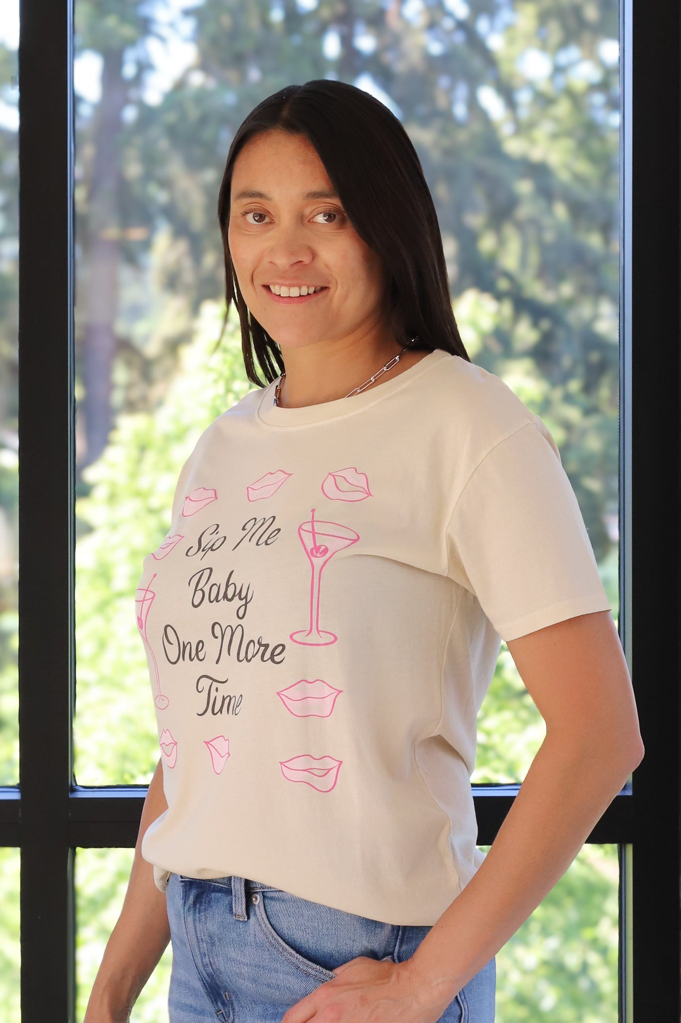 PROJECT SOCIAL T Sip Me Baby Tee