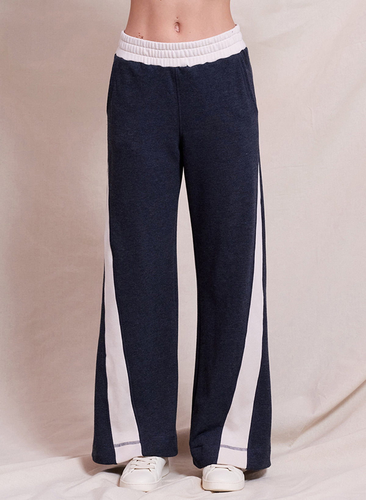 Sundry Color Blocked Pant Deep Navy