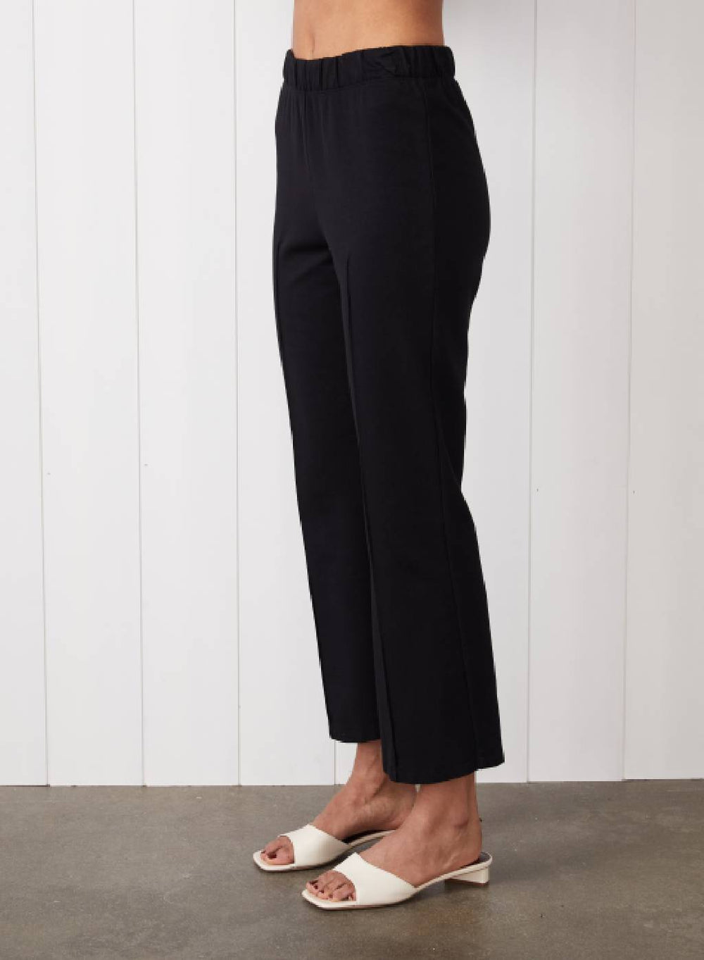 Stateside Ponte Cropped Kick Flare Pant