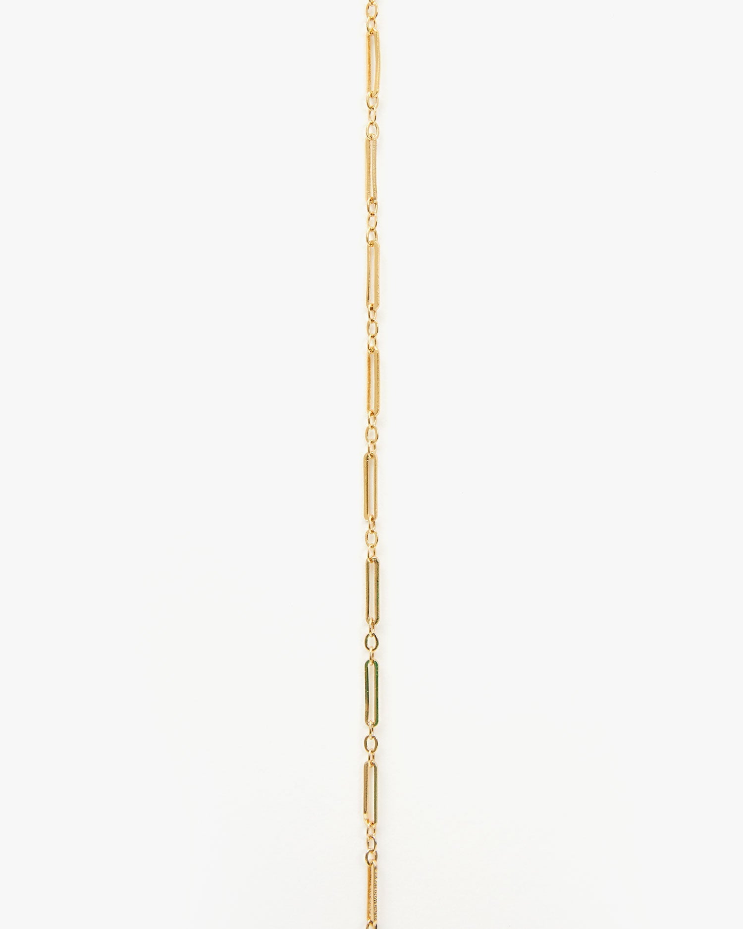 Clare V. Fine Paperclip Charm Chain 24"