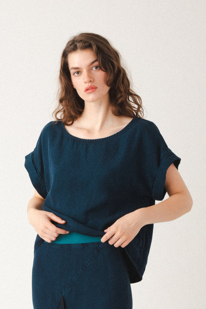 Prairie Underground Keel Blouse Peacock