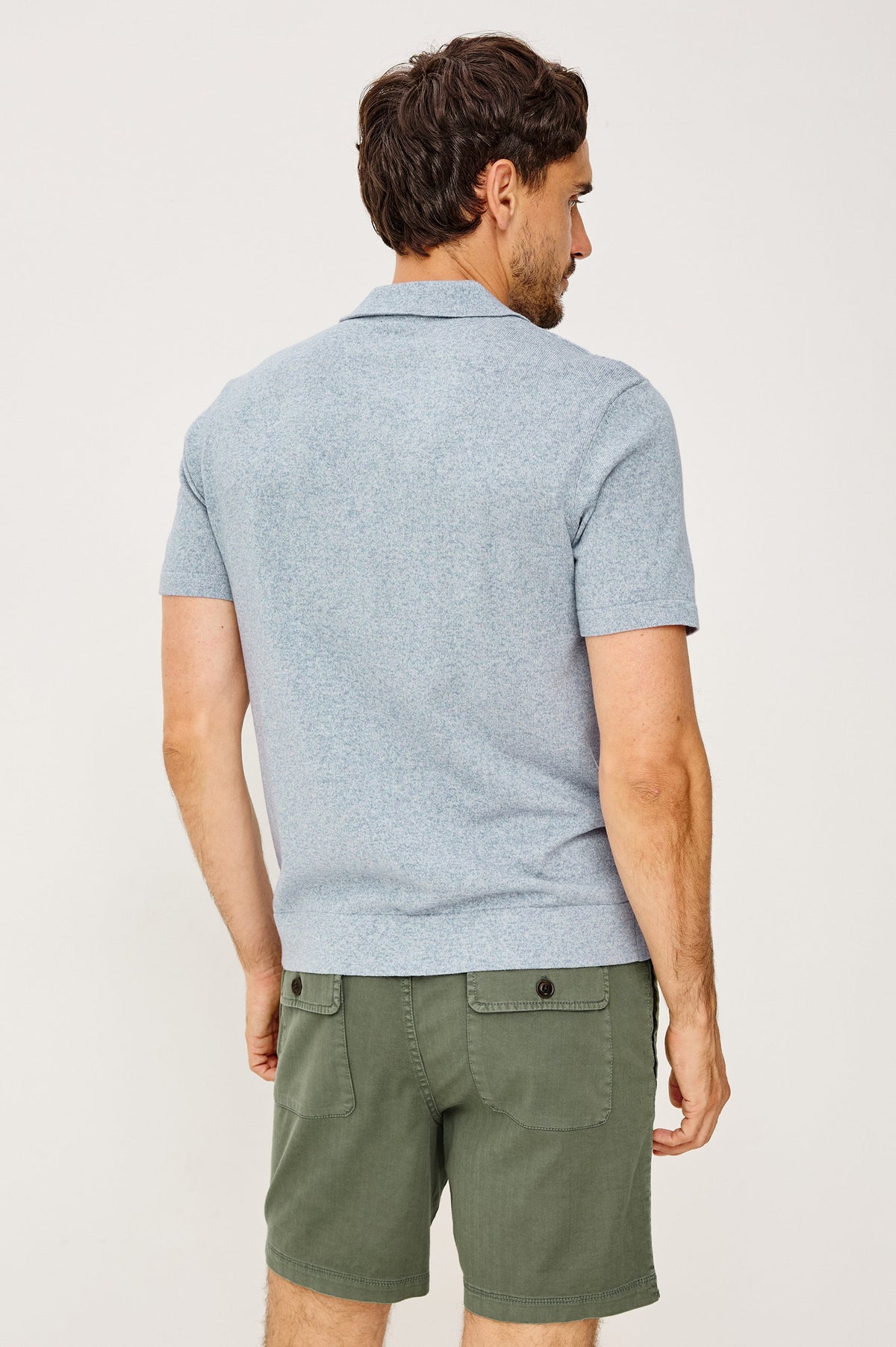 Rails Richie Shirt in Navy White Sky
