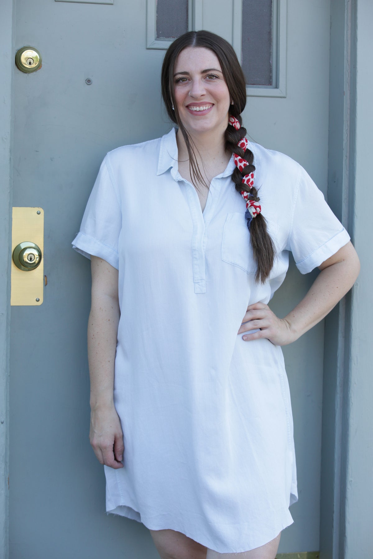 Rails Valerie Shirt Dress in Light Vintage