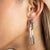 SAHIRA Jenna Two Tone Pave Earrings