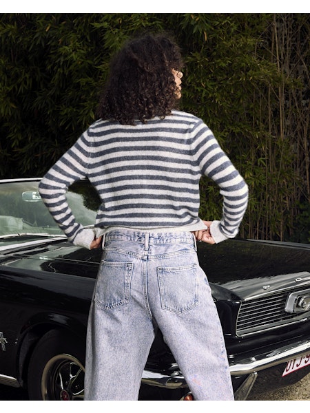 Colorush (C-RUSH) Amara Stripe Malou Cardi Smokey Stripe