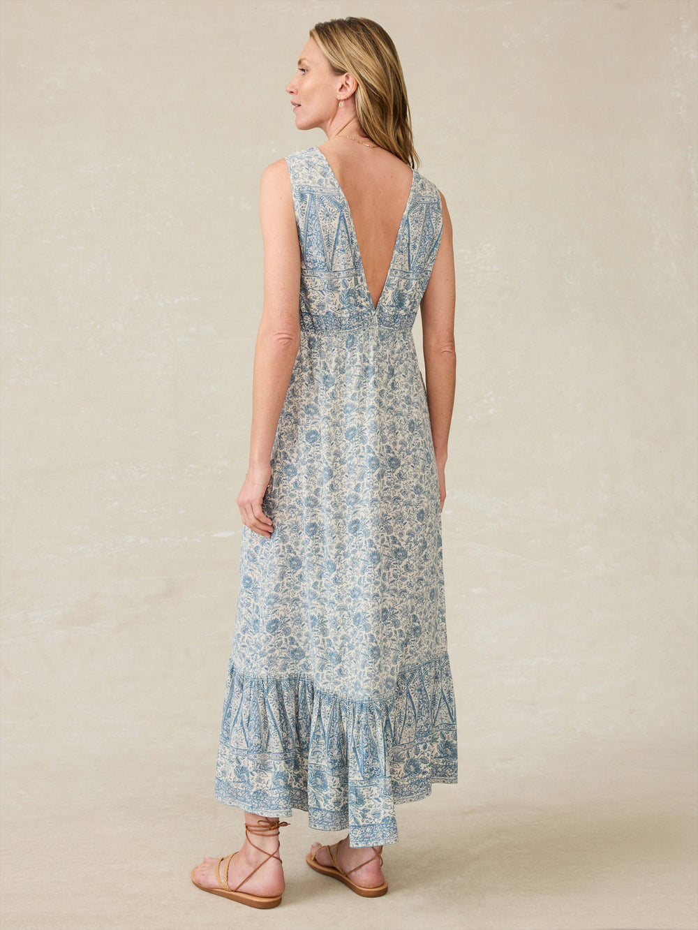 Faherty Eden Dress in UWF