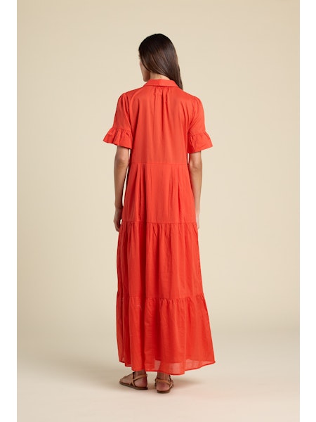 Birds of Paradis by Trovata Martine Dress in Tomato