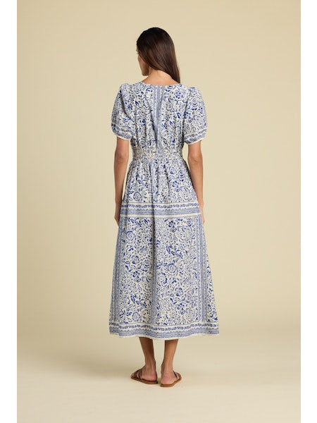 Birds of Paradis by Trovata Sonia Dress in Hydra Border