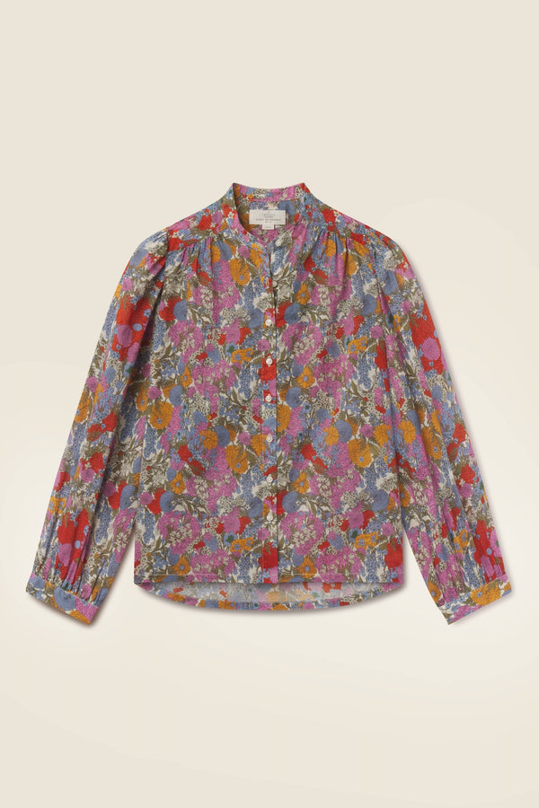 Birds of Paradis by Trovata Clara Blouse in Tilia