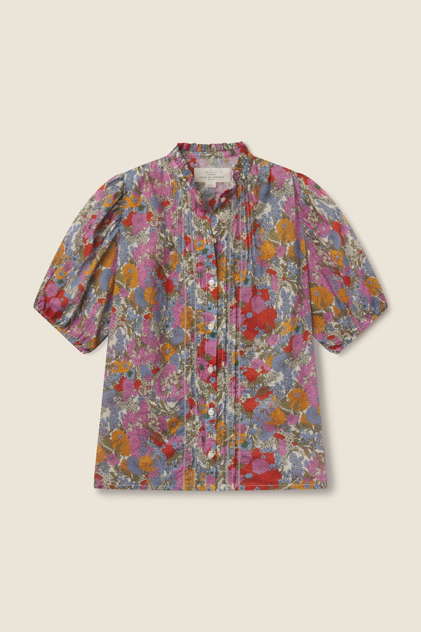 Birds of Paradis by Trovata Mira Blouse in Delicate Tilia