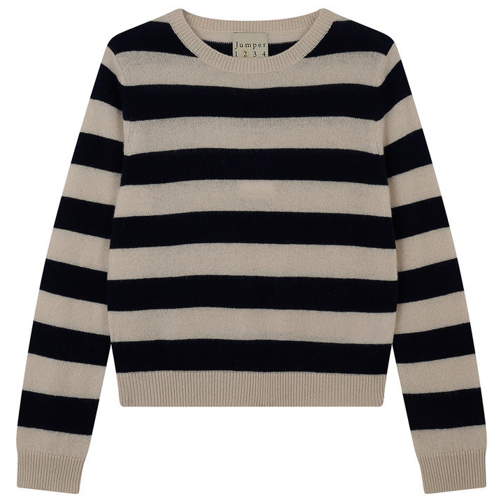 Jumper 1234 Stripe Crew Sweater