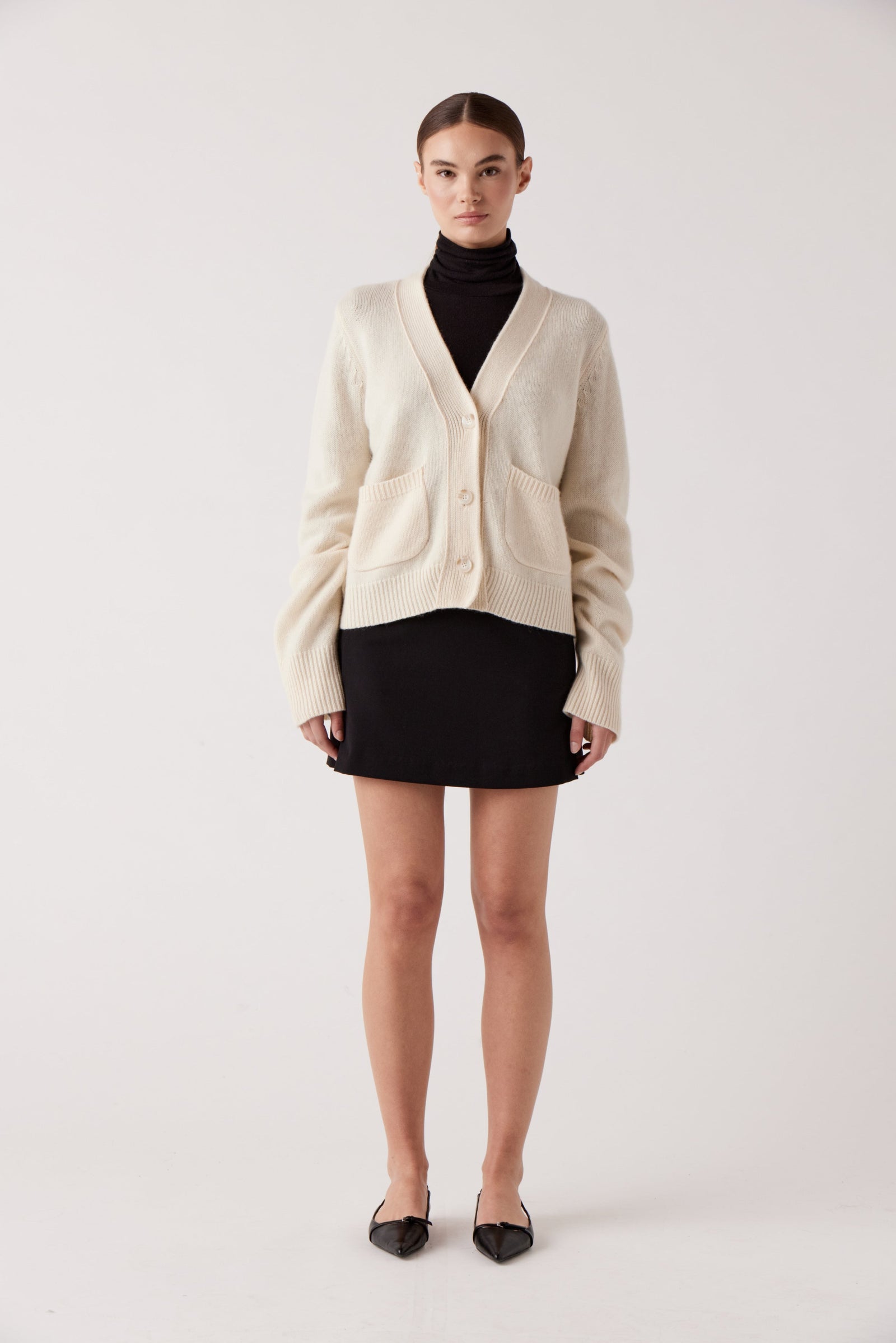 Blanca Mixed Knit Cardigan - Adorn Boutique