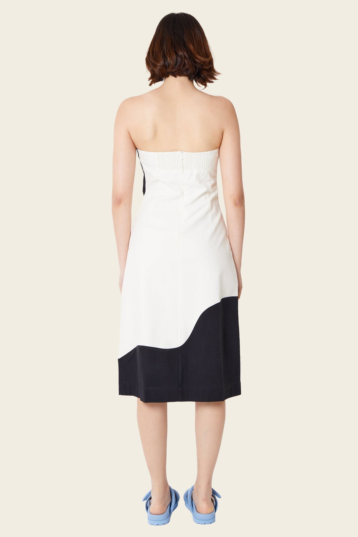 Find Me Now Carter Strapless Midi Dress