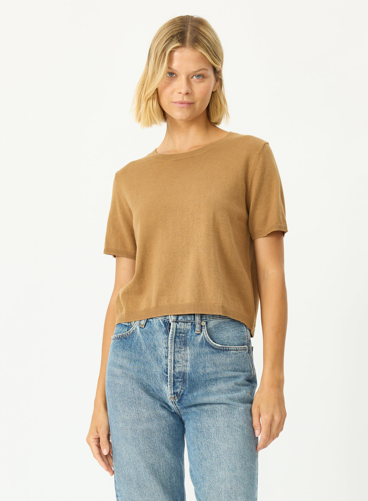 Stitches &amp; Stripes Palmer Tee Camel