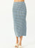 Stitches & Stripes Poplar Midi Skirt Cornflower Combo