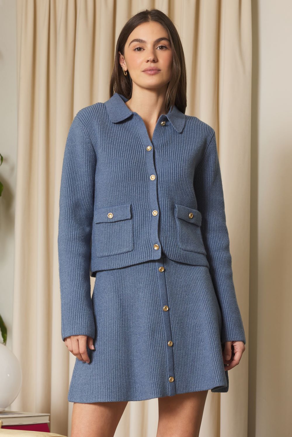 Stitches &amp; Stripes Nolita Cardigan Steel