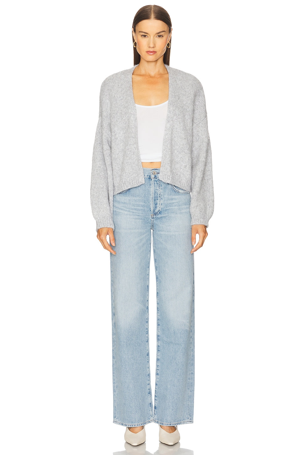 Stitches &amp; Stripes Giada Cardigan in Heather Grey