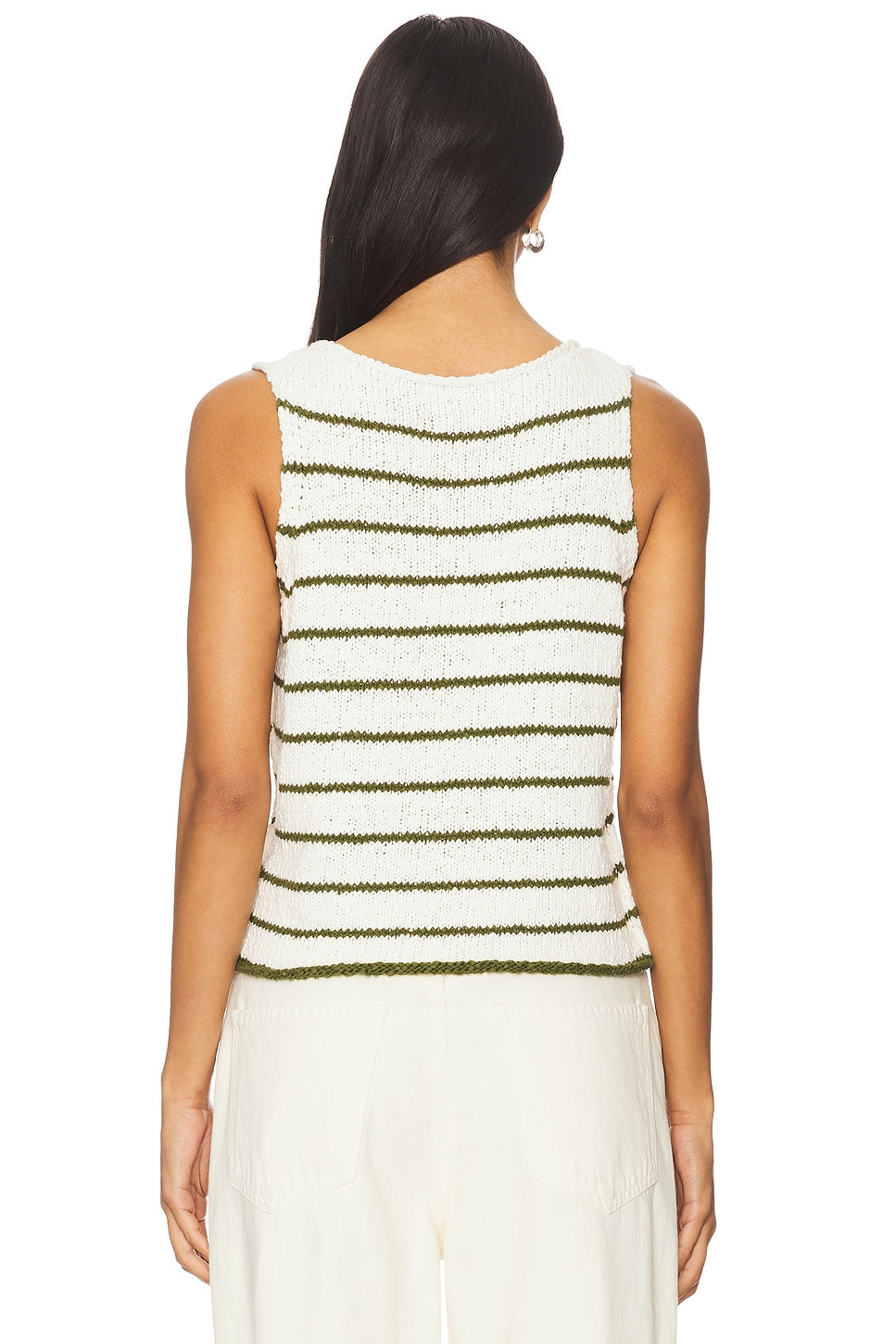 Stitches &amp; Stripes Lucky Striped Tank