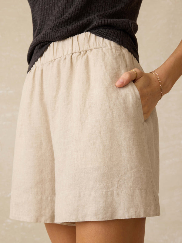 Faherty Laguna Linen Bayview Short