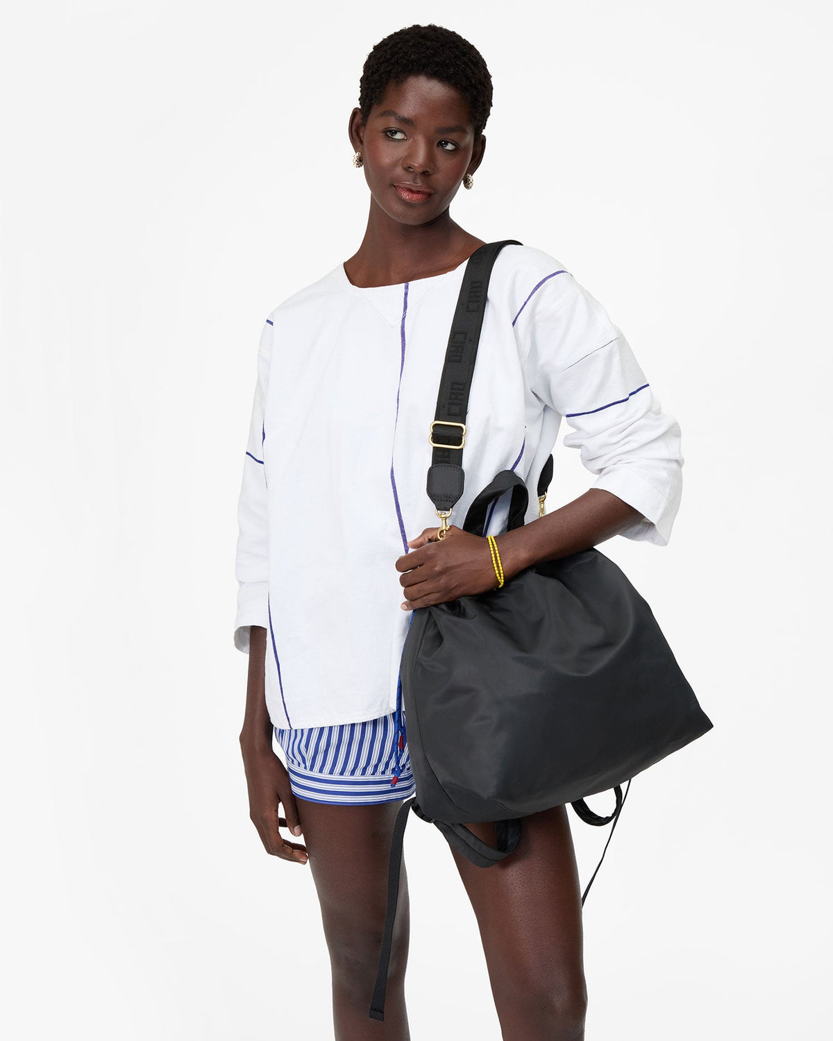 Clare V. Sac Tout Back Pack in Black