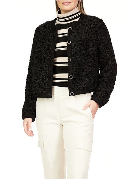 Sanctuary Cozy Seeker Black Cardigan NEW Size M (MSRP $109) deals