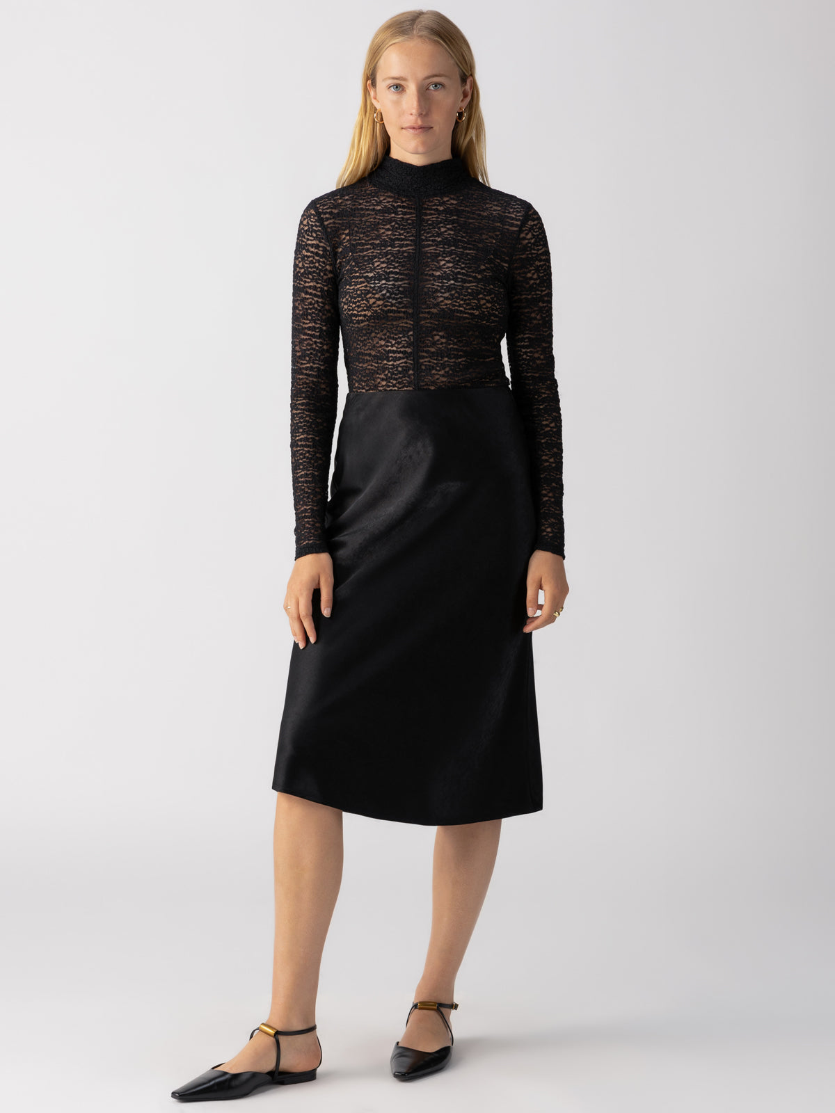 Sanctuary Everyday Maxi Skirt in Black