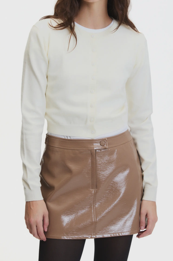 DELUC Clark Cardigan in Ecru