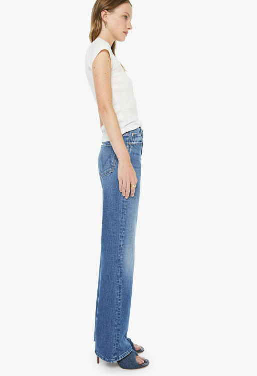 Mother High Waisted Bookie Sneak in Knick Knack Paddy Whack