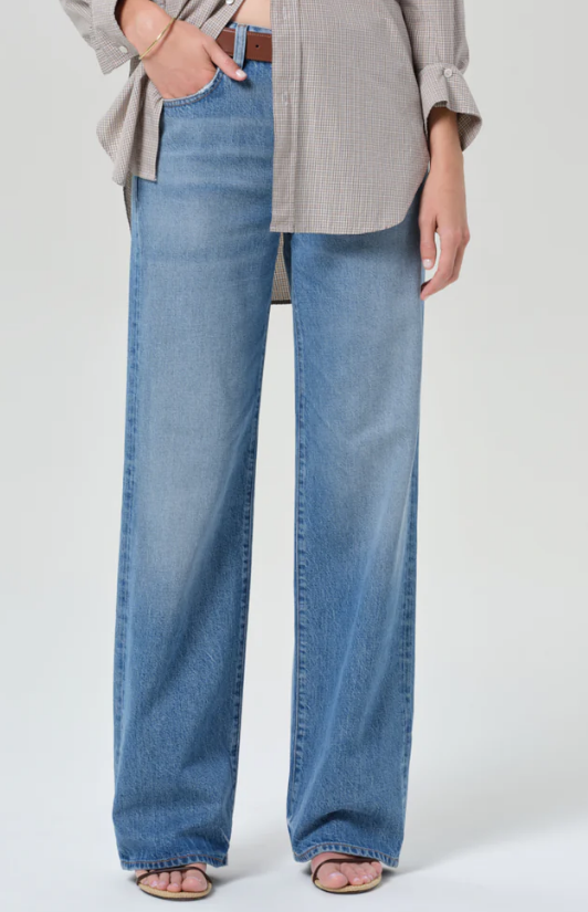 Citizens of Humanity Annina High Rise Wide Leg 30" in Jete