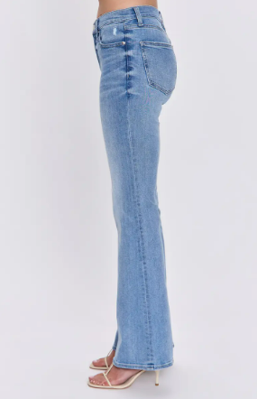 PISTOLA Kinsley Mid Rise Ultra Flare in Captivate