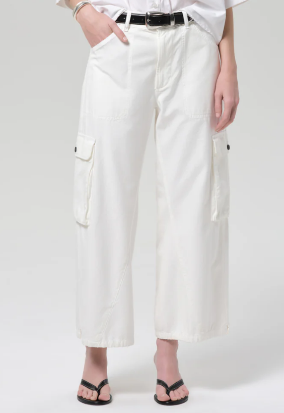 Citizens of Humanity Thassos Twisted Seam Utility Pant in Pashmina