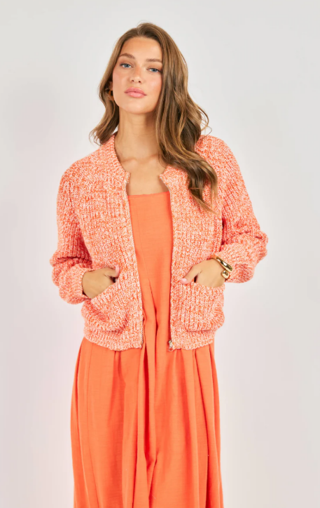 Sadie &amp; Sage Weston Zip Up Sweater